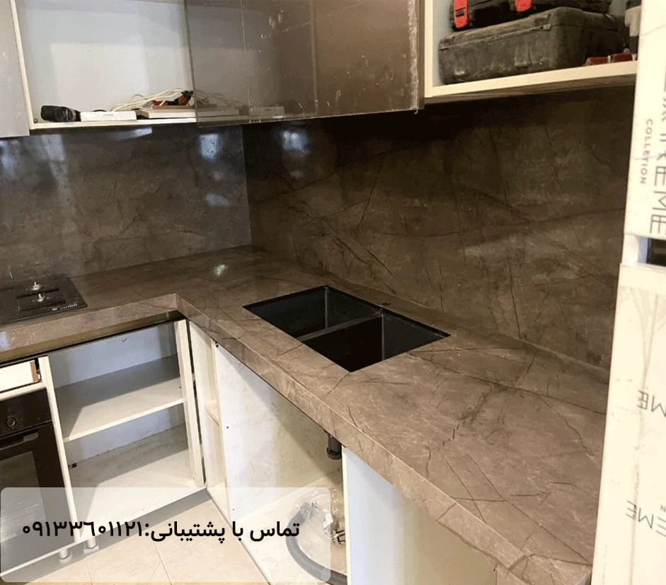 مهراز استون نمونه کار اجرایی سنگ اس پی ال انزوگلد