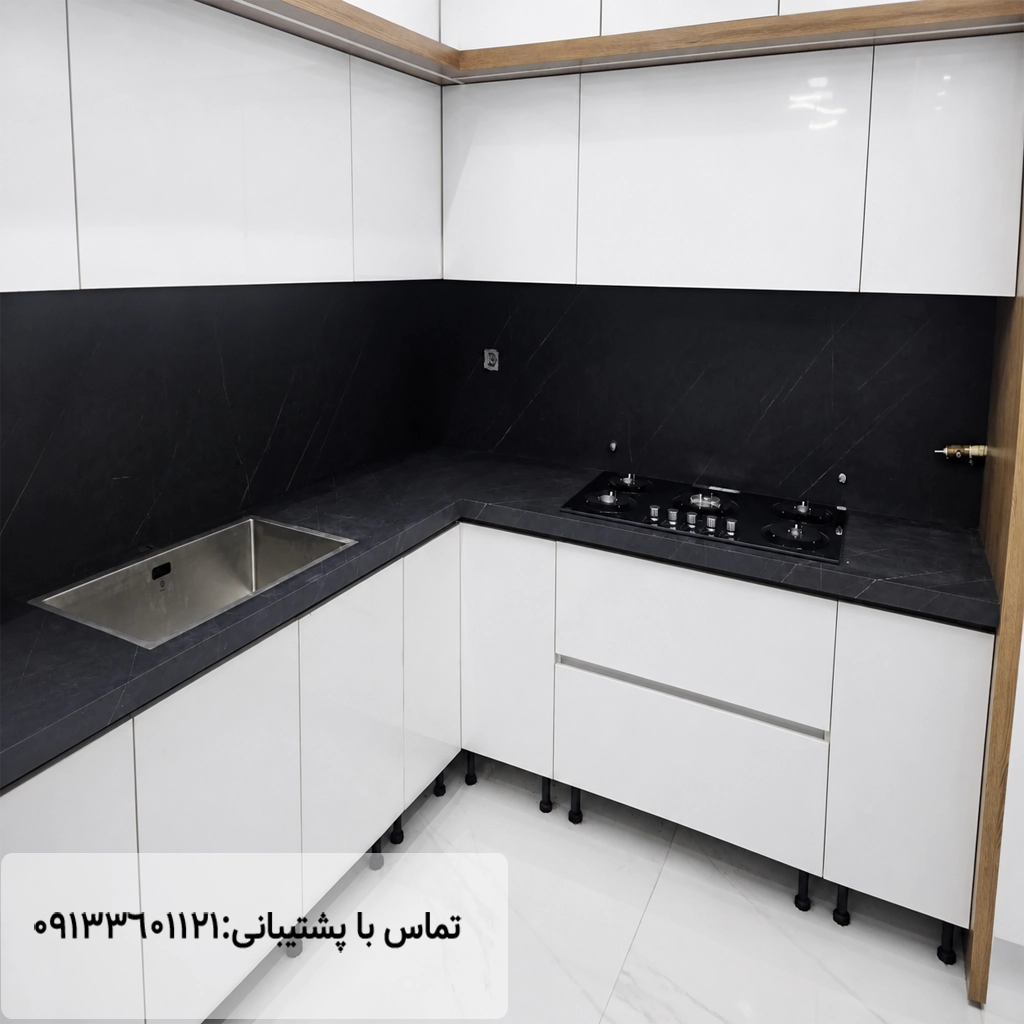 نمونه کار صفحه کابینت اس پی ال برلا دارک مهراز استون