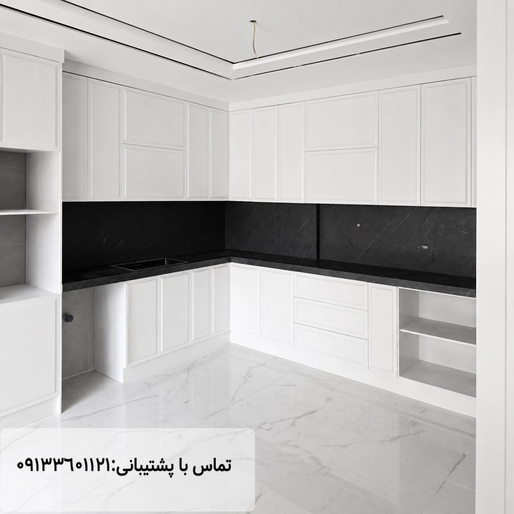 نمونه کار صفحه کابینت اس پی ال برلا دارک مهراز استون