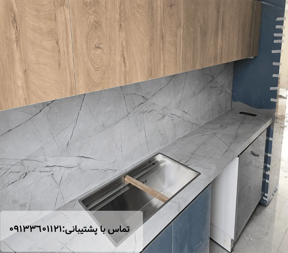 مهراز استون نمونه کار اجرایی سنگ spl انزو لایت