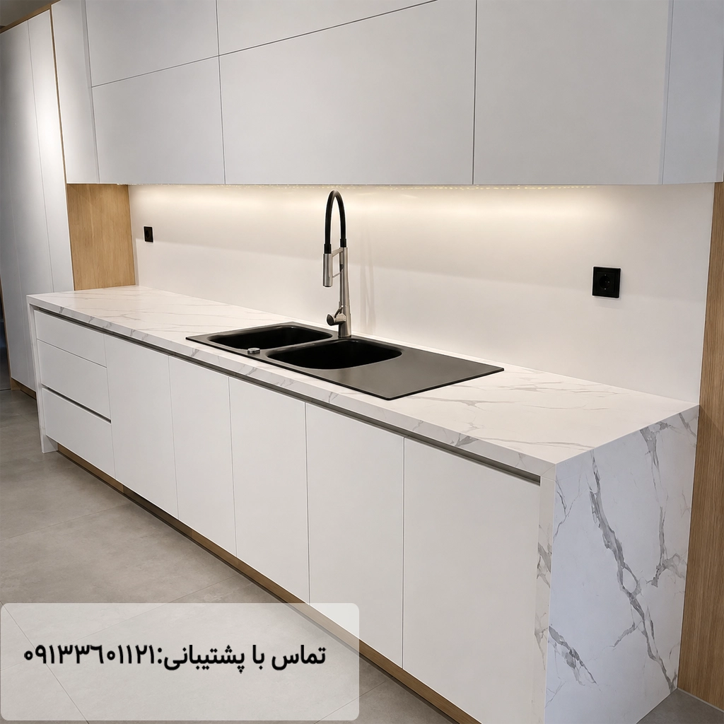 نمونه کار صفحه کابینت اس پی ال بریتانیکا مهراز استون