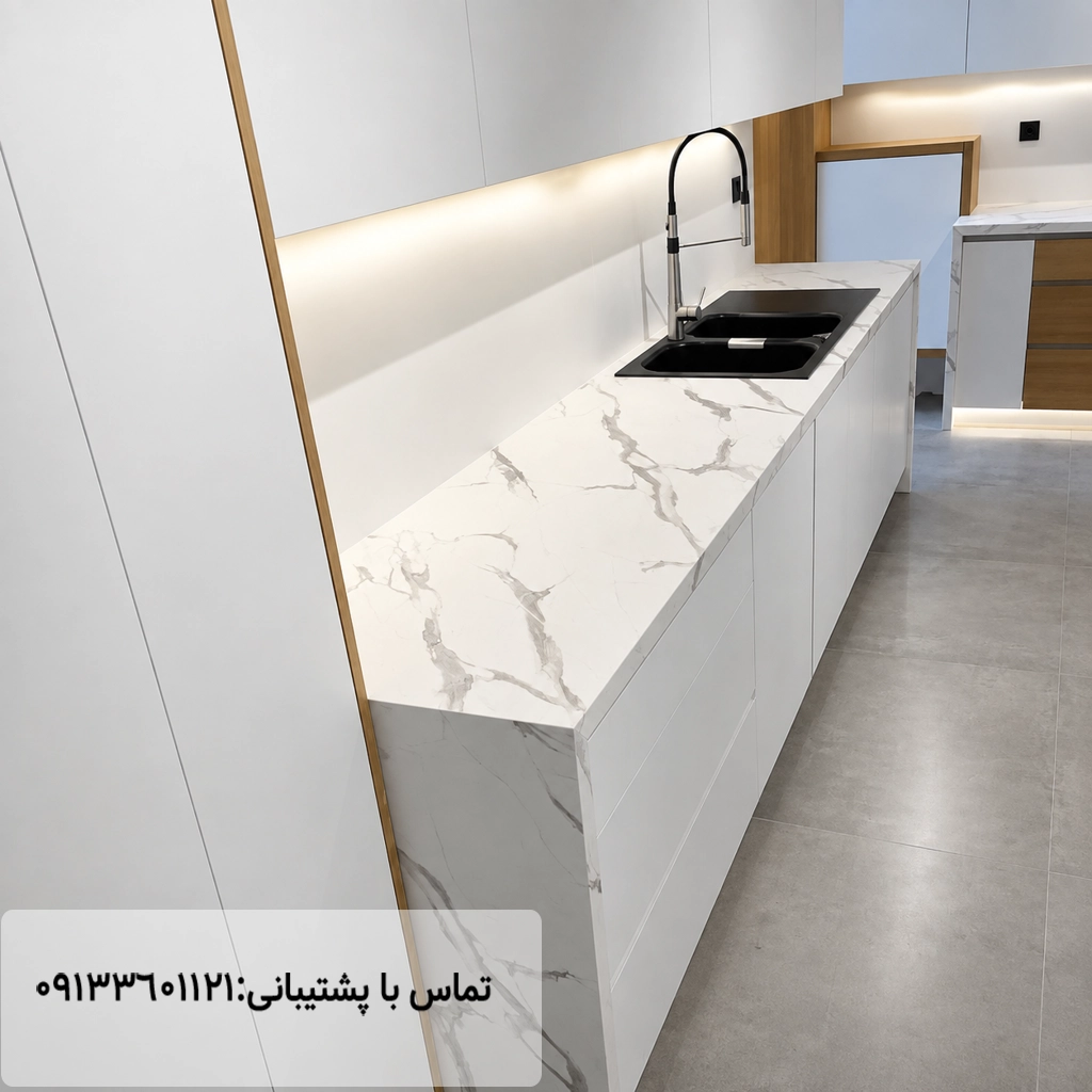 نمونه کار صفحه کابینت اس پی ال بریتانیکا مهراز استون