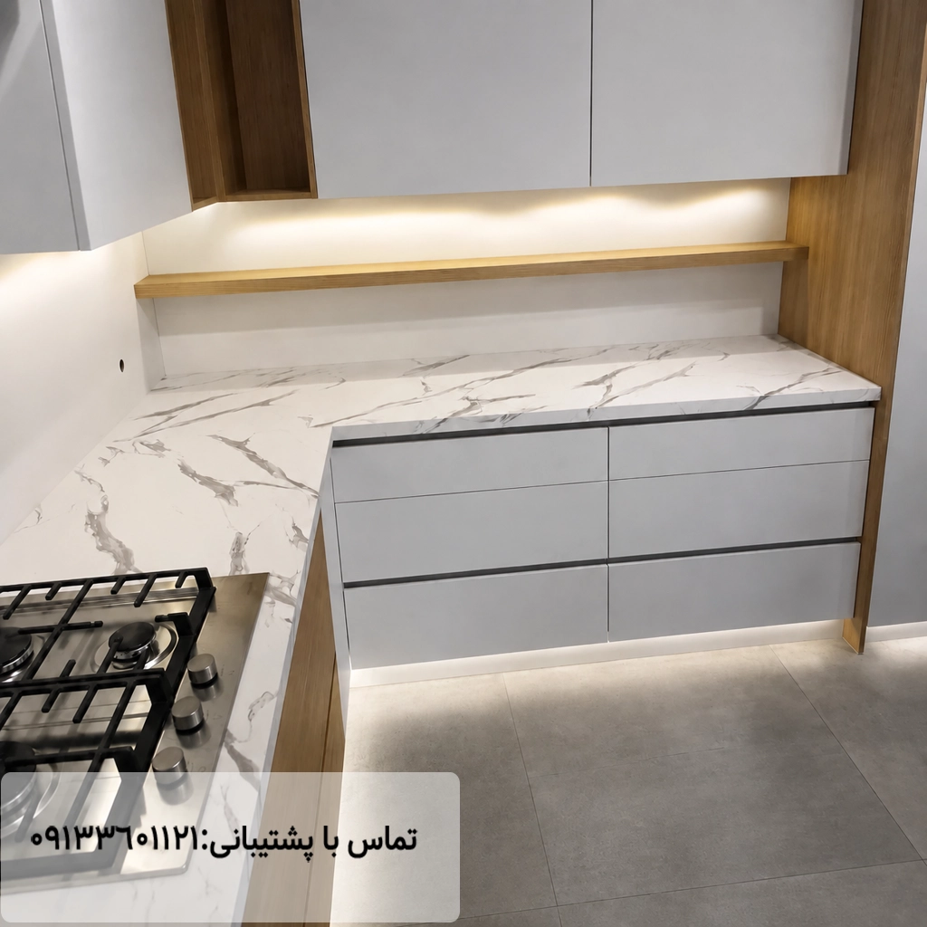 نمونه کار صفحه کابینت اس پی ال بریتانیکا مهراز استون