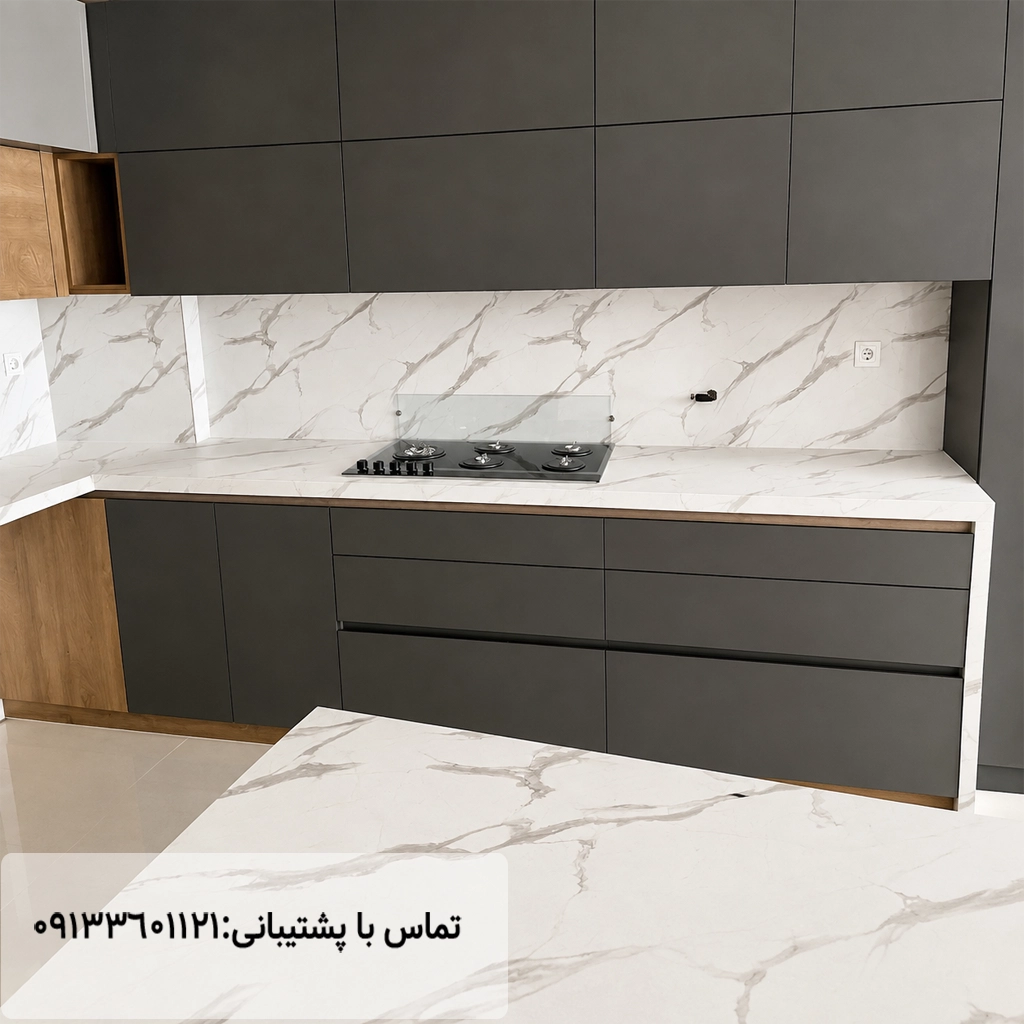 نمونه کار صفحه کابینت اس پی ال بریتانیکا مهراز استون