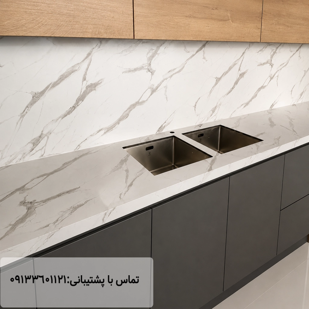 نمونه کار صفحه کابینت اس پی ال بریتانیکا مهراز استون