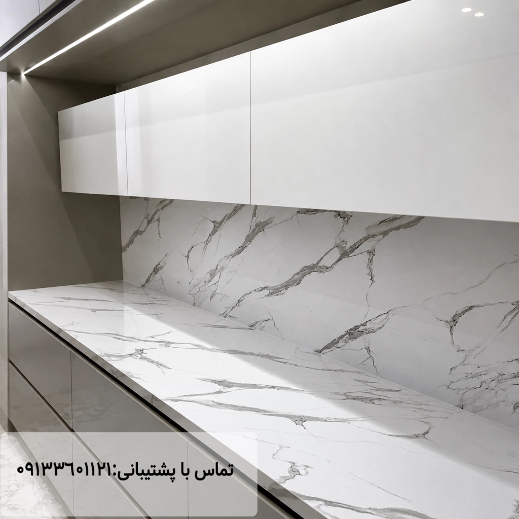 نمونه کار صفحه کابینت اس پی ال بریتانیکا مهراز استون